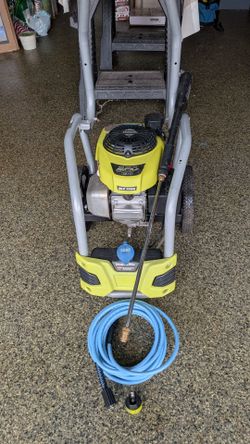 FULLY SERVICED Ryobi 3100 PSI Gas Pressure Washer – Honda Motor + New Hose