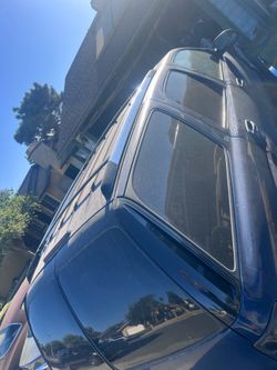 Cadillac roof rack and the pillars
