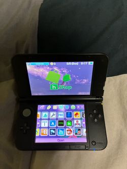 Nintendo 3DS XL Year of Luigi Edition (modded)