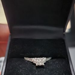 White Gold Diamond Ring