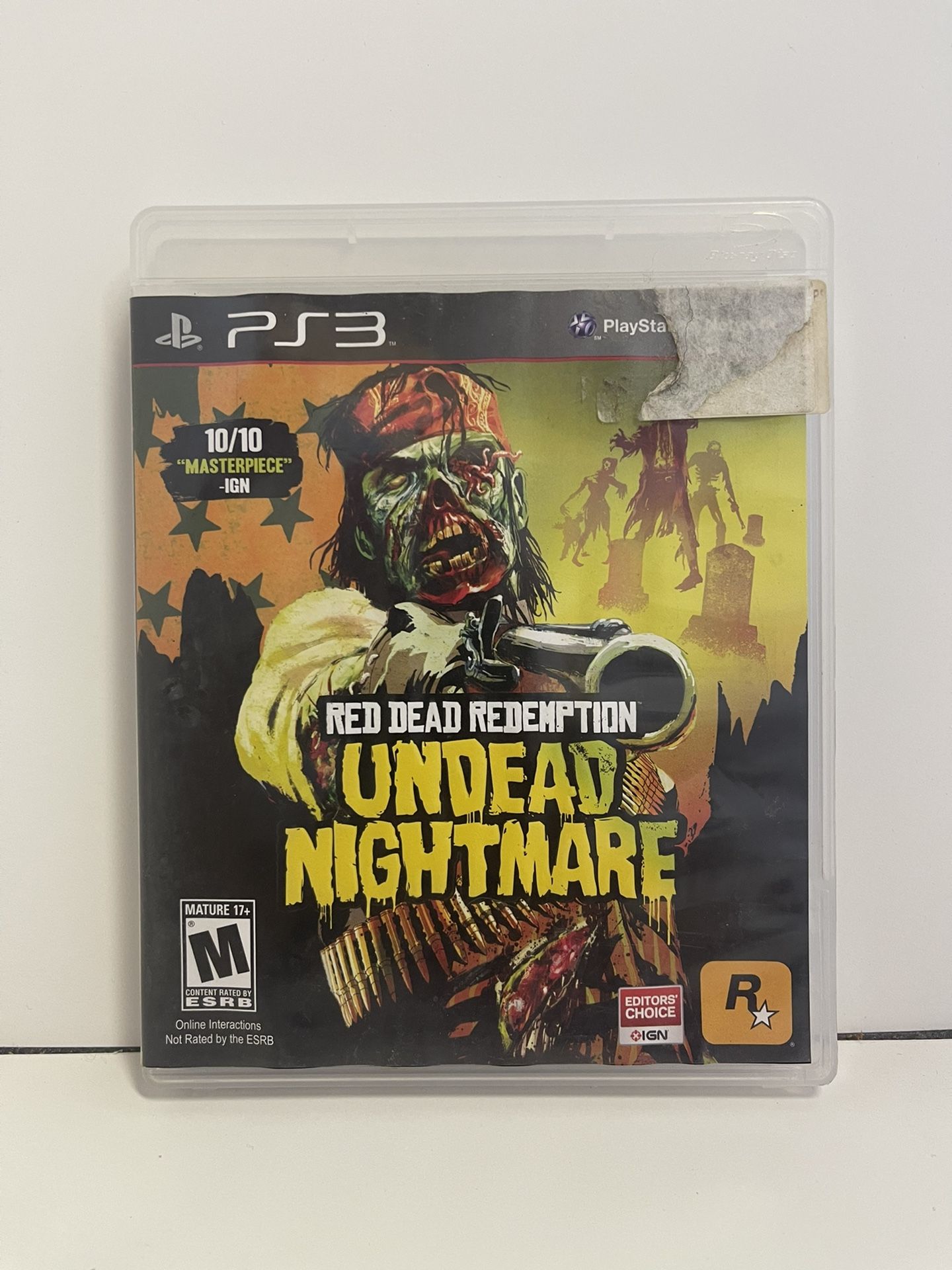 Red Dead Redemption: Undead Nightmare (Sony PlayStation 3, PS3, 2010)