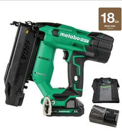 Metabo HPT 18GA Brushless Brad Nailer Kit