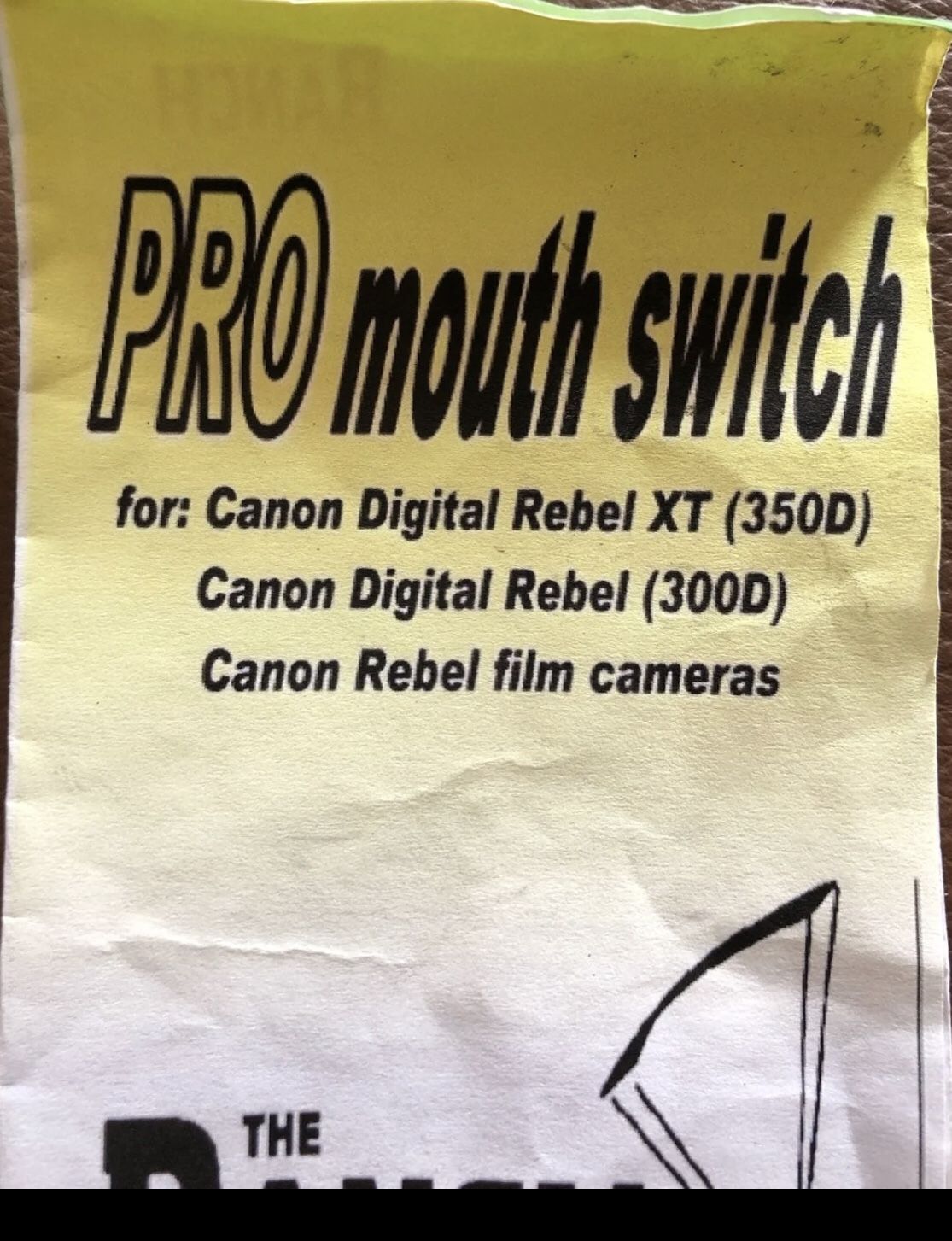 Pro Mouth Switch for camera