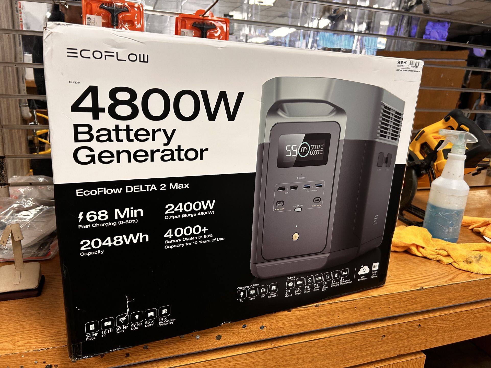 Eco flow 4800w Battery Generator