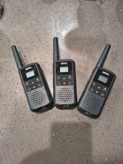 Walkie talkies