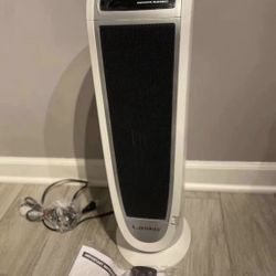 Lasko Oscillating Digital Ceramic Tower Heater for Home with Overheat Protection, Timer and Remote C