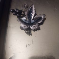 Vintage Sterling Silver Taxco Grape Leaf Brooch