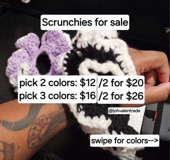 Crochet Scrunchies