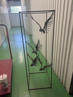 Metal Floor Sculpture