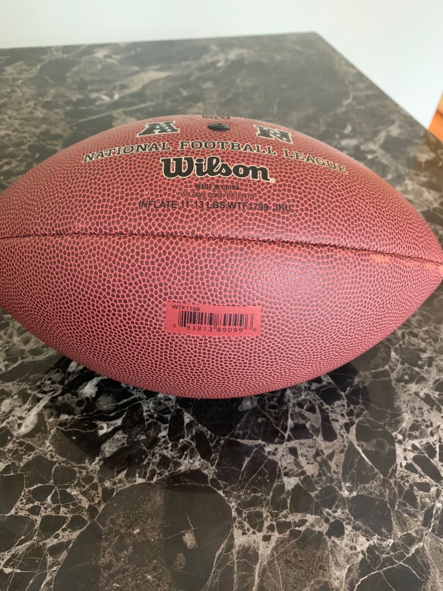 Wilson NFL Limited Platinum Official Football
