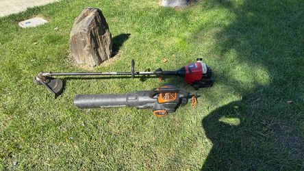 Troy Bilt and electric blower