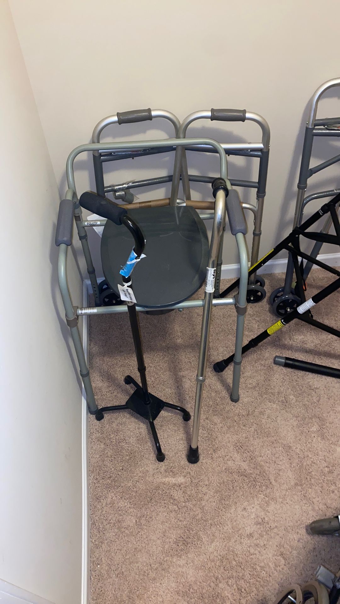Canes , Walker , Bed Side Commode