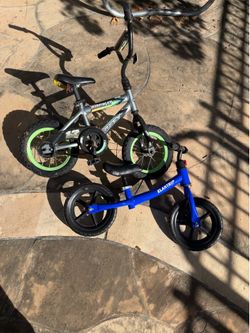 Free toddler bikes