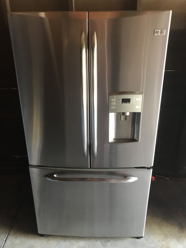 General Electric Profile Stainless Steel French Door Refrigerator General Electric Profile Stainless Steel French Door Refrigerator Free Delivery For In Phoenix Az Offerup