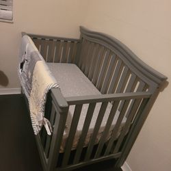 Gray Crib