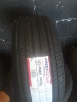 225/45/17 Americus tires