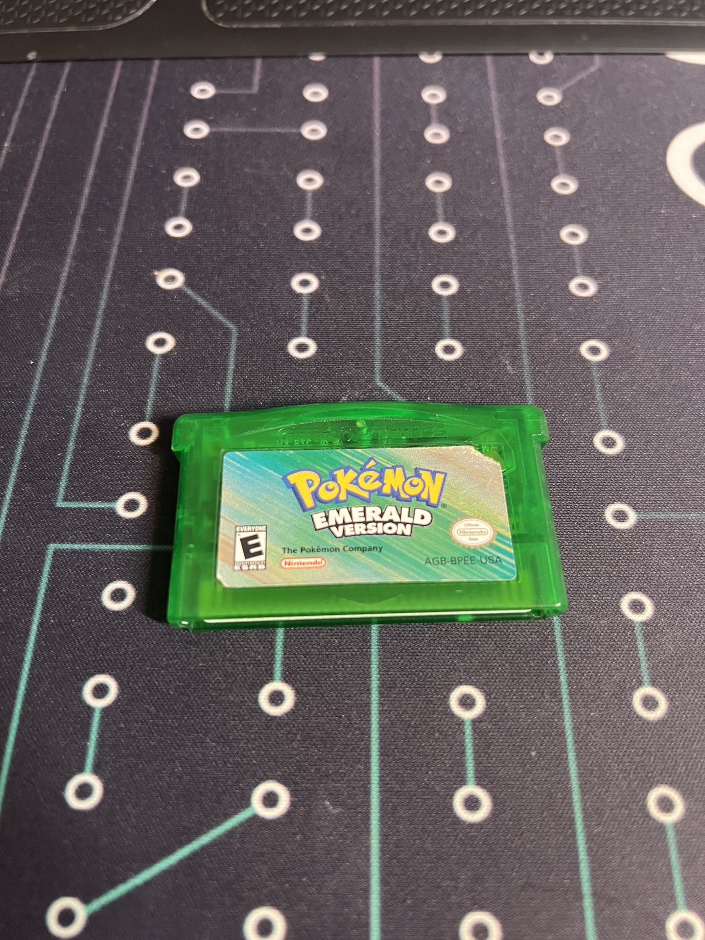 Pokémon Emerald GBA Cartridge