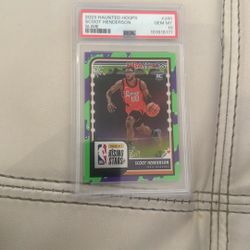2023 Scoot Henderson Graded Rookie Card