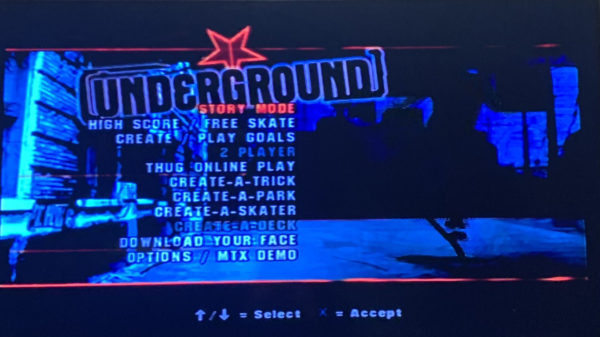 Tony Hawk’s Underground (PS2)