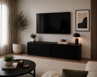 NEW! Beautiful Fluted TV Stand
