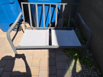 Patio outdoor chair love seat bench