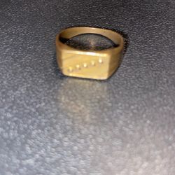 Vintage Medieval Copper Ring Size 5