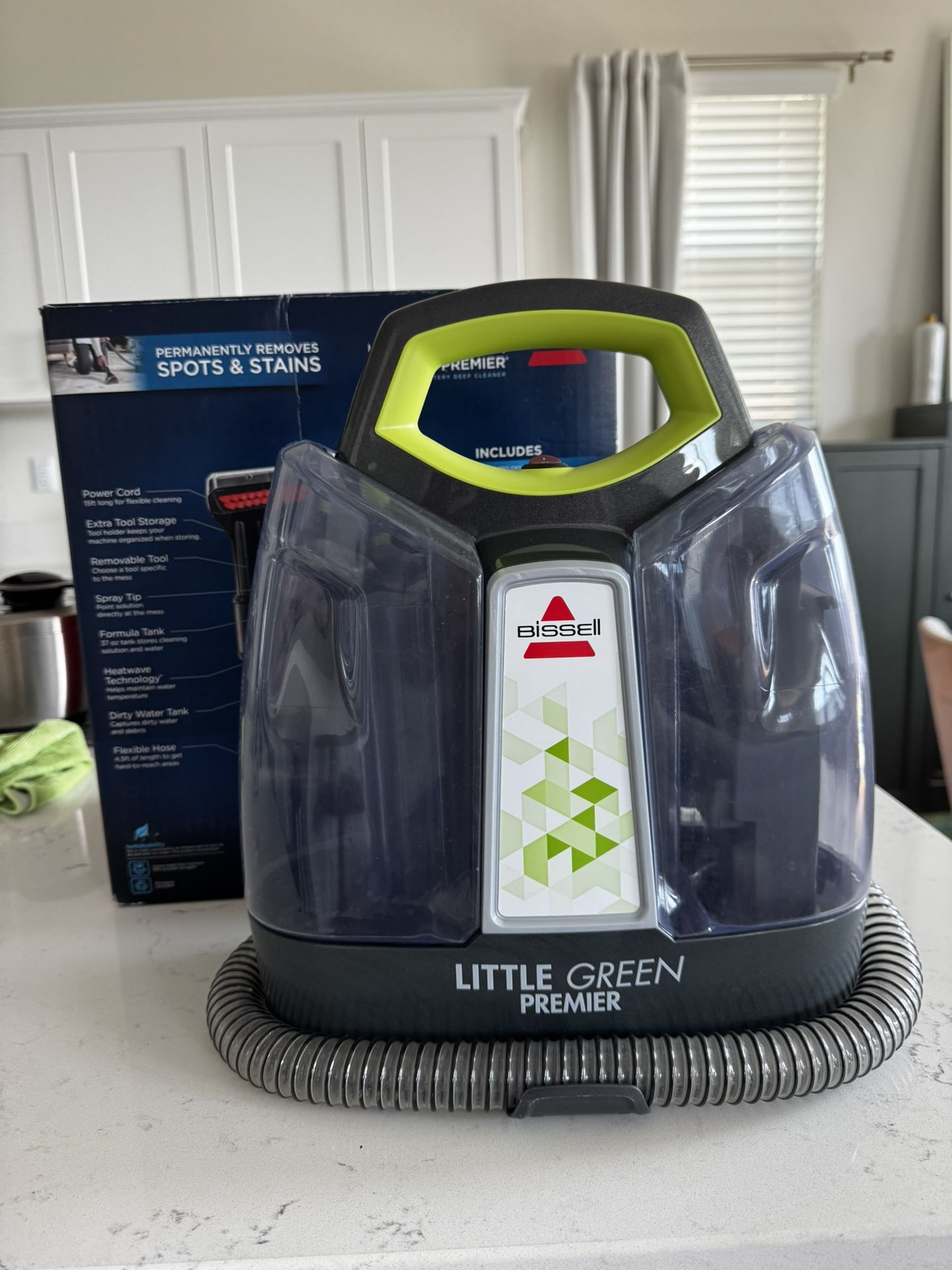 Bissell Little Green Premier Steamer And Cleaner – Portable For Car Or Home