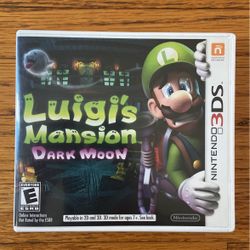 Nintendo 3DS - Luigi’s Mansion Dark Moon.