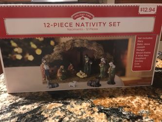 Nativity set