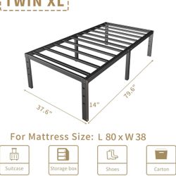🚨 Like-New Twin XL Bed & Mattress Combo! 1 Month Old! 🚨