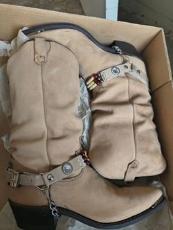 Vintage Dingo by Acme Slouch Cowboy Boots with Box - Women's 6.5 M