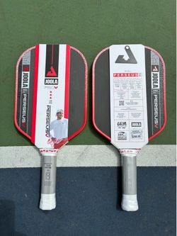 (2) JOOLA Perseus Pro V Ben Johns 16mm Pickleball Paddles