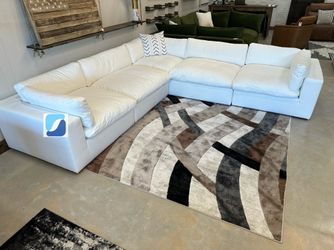 Beautiful White Cloud Couch