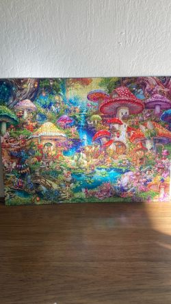 Merry Mushrooms and fairies