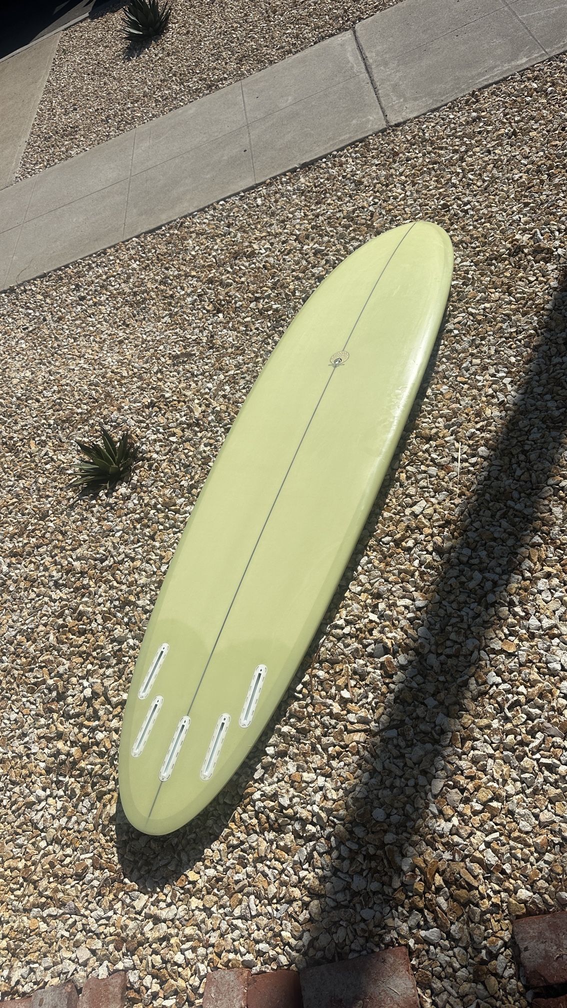 7'7" Michael Miller 5-fin Egg Surfboard