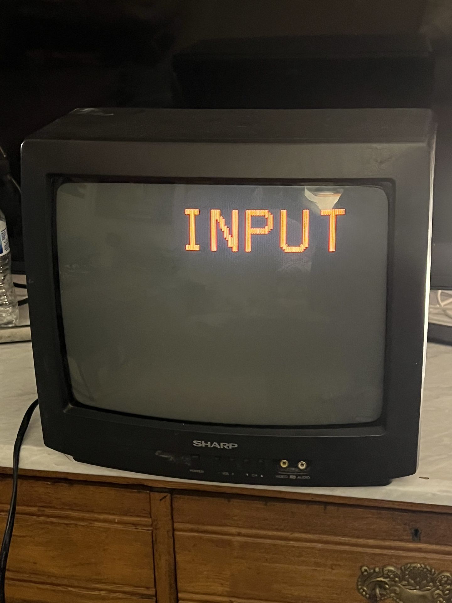 Sharp 13" CRT TV Retro Gaming Color Television