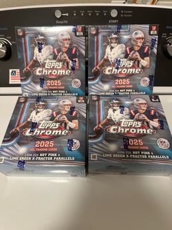 2025 Topps Chrome NFL Mega Boxes