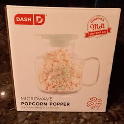 DASH Microwave Popcorn Popper - NEW