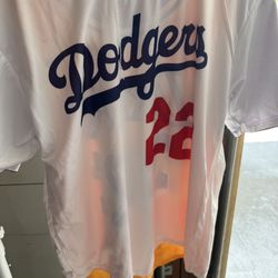 Dodgers/Lakers Kershaw & Magic Johnson Reversible Jersey