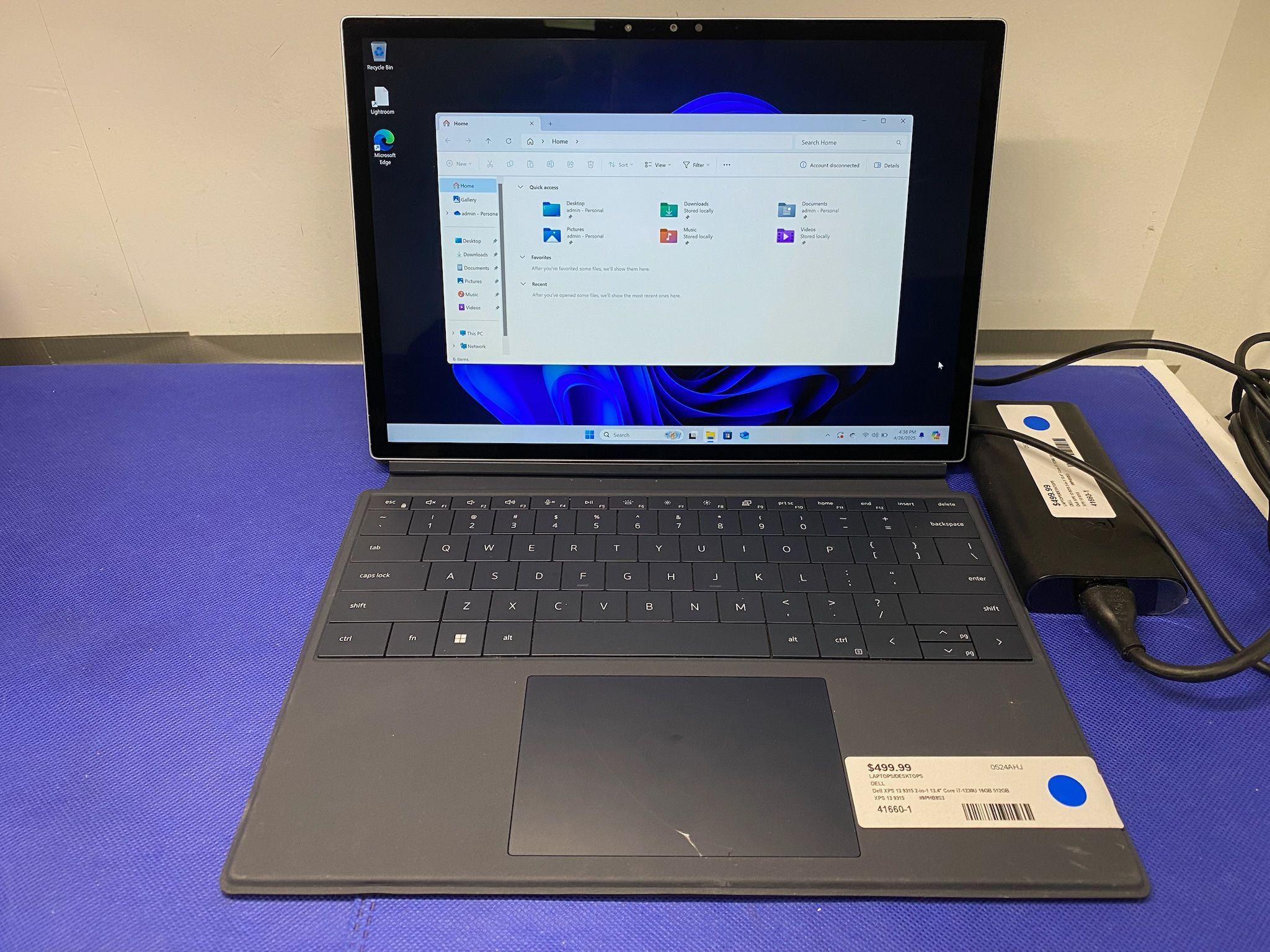 Dell XPS 13 9315 2-in-1 13.4" Core i7-1230U 16GB 512GB