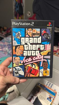 Grand theft, auto vice city for PlayStation two