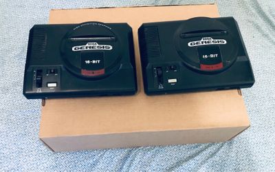 Original Sega genesis 2 consoles Please read description check Out photos