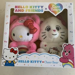 HELLO KITTY LOVES CHEER BEARS 