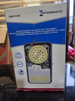 Intermatic
R8800 Series 3 HP 220-Volt Indoor/Outdoor Irrigation/Sprinkler Timer