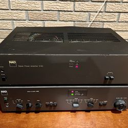 Nad Amplifier Model 2140 and Nad Amp/Preamp Model 3155