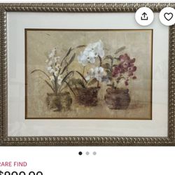 Vintage Beautiful Frame 57” X 44”