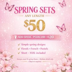 Spring Sets/ Any Length 