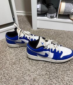 Nike Royal Blue Jordan’s