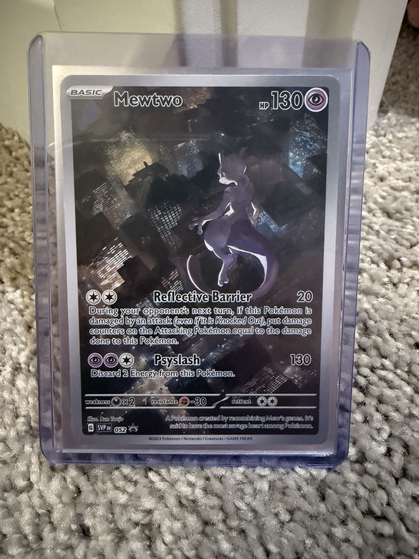 Mewtwo SV Promo Card