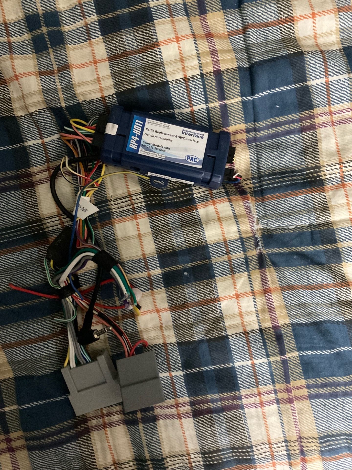 PAC RP4 HD11. Honda radio harness